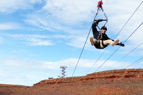 Grand Canyon zip wire